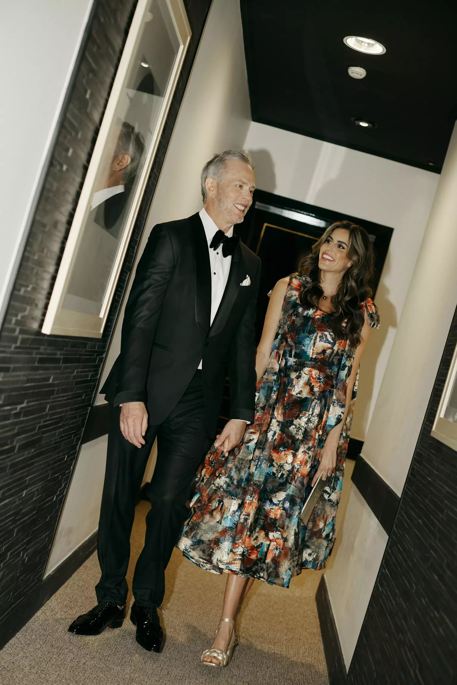 Robert and Alexis styled for Paris photoshoot featuring polished grooming and balanced hair and makeup